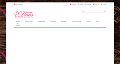 Desktop Screenshot of justfordoes.com